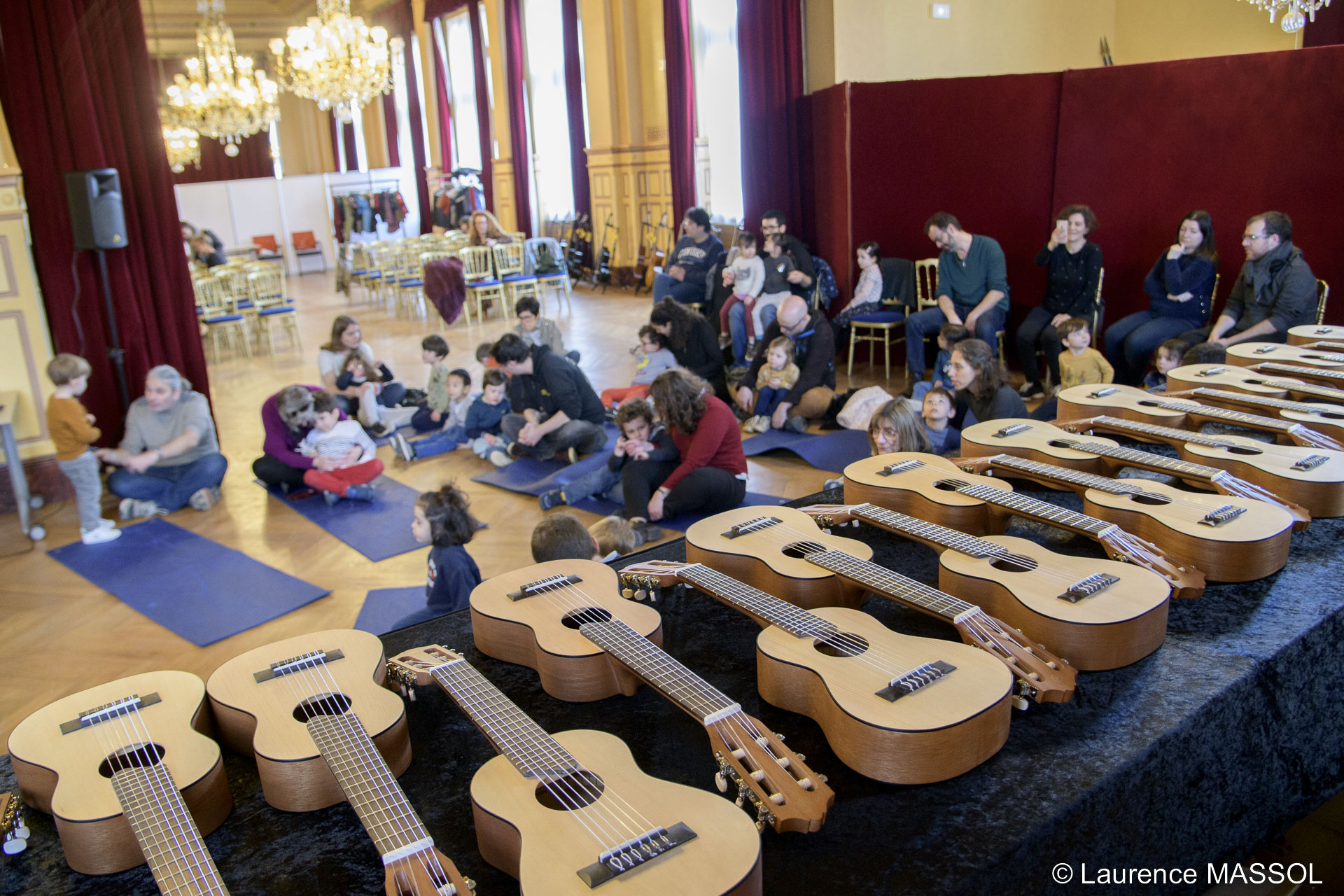 Ateliers de guitares pour enfants